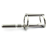 Rocket Grooved Solid Penis Plug with Dual Rings